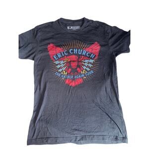 ERIC CHURCH CONCERT TEE size Small S “The Gather Again Tour”